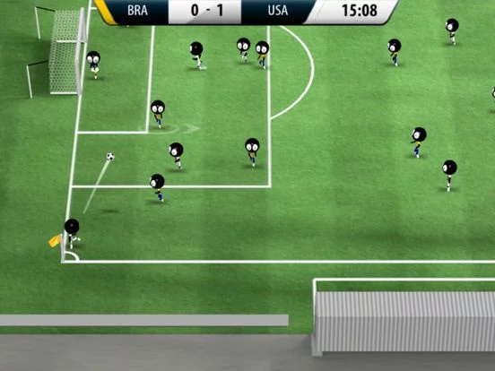 Изображение игры: Stickman Soccer 2016
