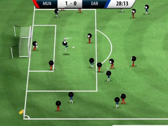 Изображение игры: Stickman Soccer 2016