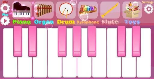 Изображение игры: Pink Piano