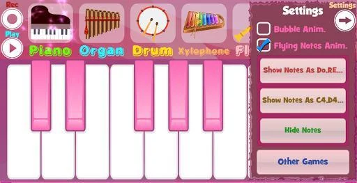 Изображение игры: Pink Piano
