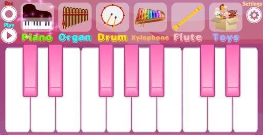 Изображение игры: Pink Piano