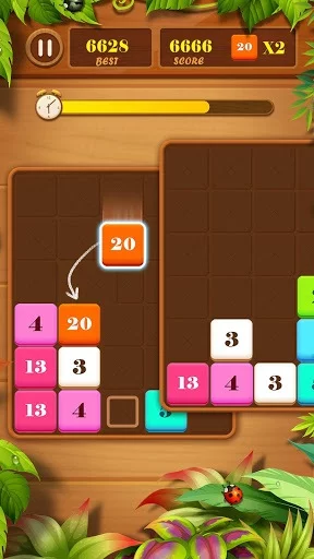 Изображение игры: Drag n Merge: Block Puzzle