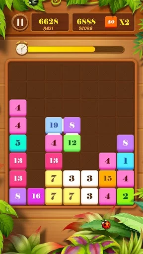 Изображение игры: Drag n Merge: Block Puzzle