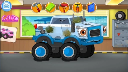 Изображение игры: Repair machines - monster trucks