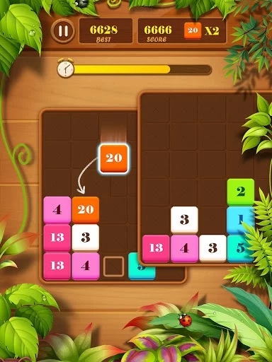 Изображение игры: Drag n Merge: Block Puzzle