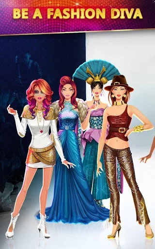 Изображение игры: Dress Up Games Stylist - Fashion Diva Style 👗