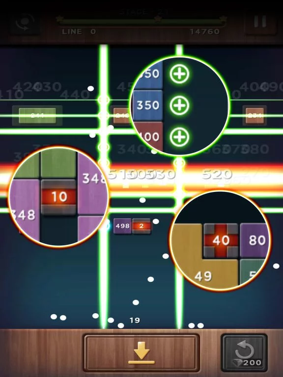 Изображение игры: Swipe Brick Breaker: The Blast