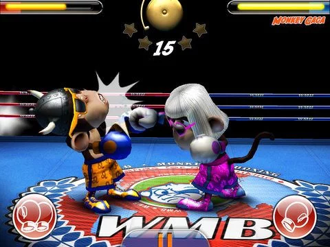 Изображение игры: Monkey Boxing