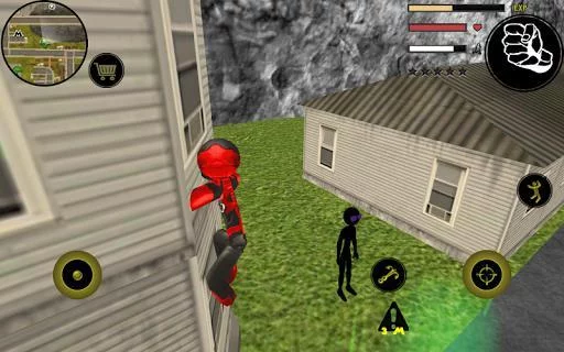 Изображение игры: Stickman Rope Hero