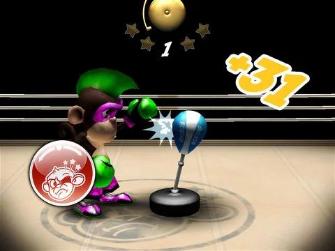 Изображение игры: Monkey Boxing