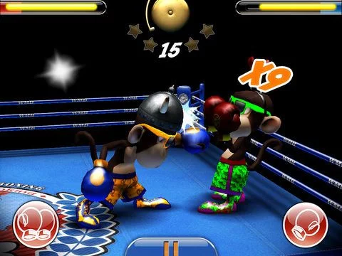 Изображение игры: Monkey Boxing