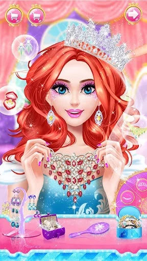 Изображение игры: Princess dress up and makeover games