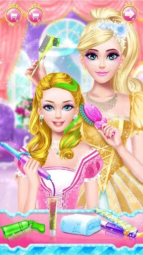 Изображение игры: Princess dress up and makeover games