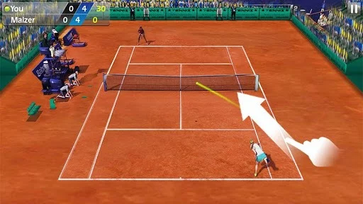 Изображение игры: 3D Tennis