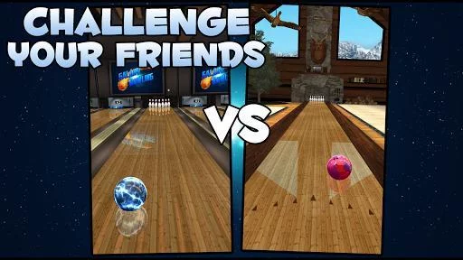 Изображение игры: Galaxy Bowling 3D Free