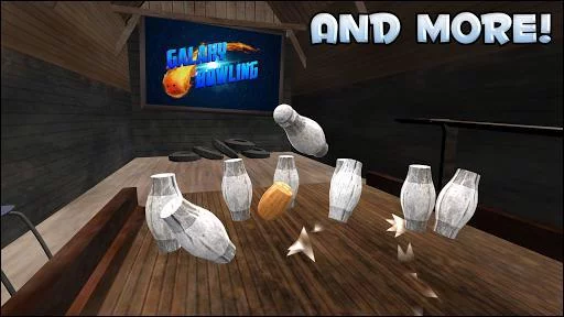 Изображение игры: Galaxy Bowling 3D Free