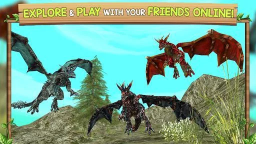 Изображение игры: Dragon Sim Online: Be A Dragon