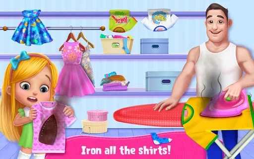 Изображение игры: Daddy's Little Helper - Messy Home Fun Adventure