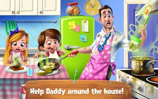 Изображение игры: Daddy's Little Helper - Messy Home Fun Adventure