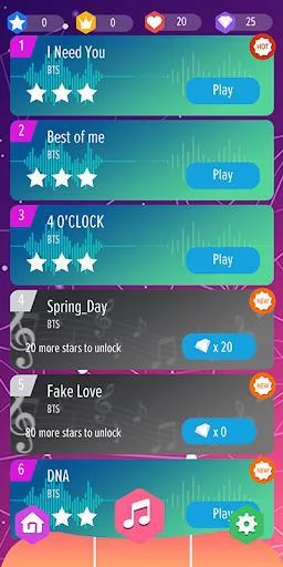Изображение игры: BTS Piano Tiles - Kpop