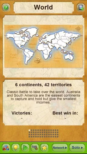 Изображение игры: Conquest (super fast risk)