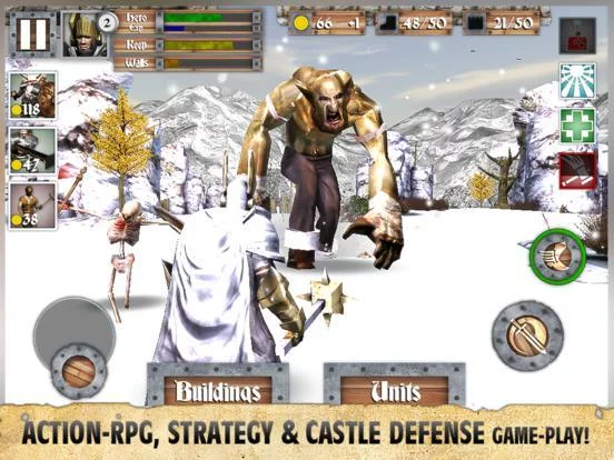 Изображение игры: Heroes and Castles