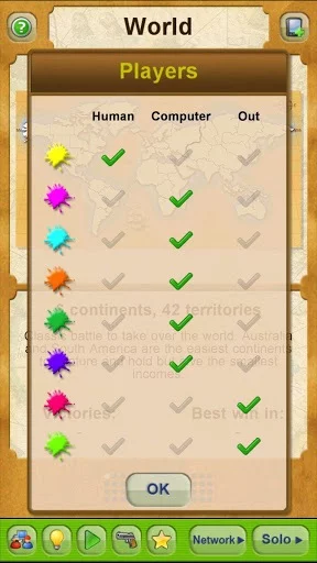 Изображение игры: Conquest (super fast risk)