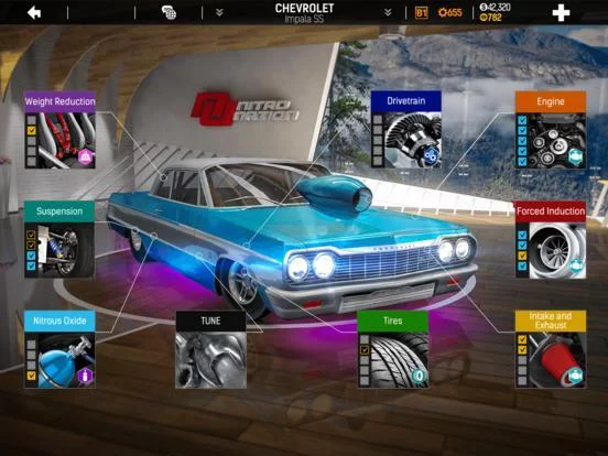 Изображение игры: Nitro Nation Drag & Drift
