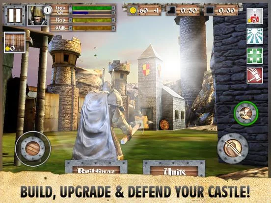 Изображение игры: Heroes and Castles