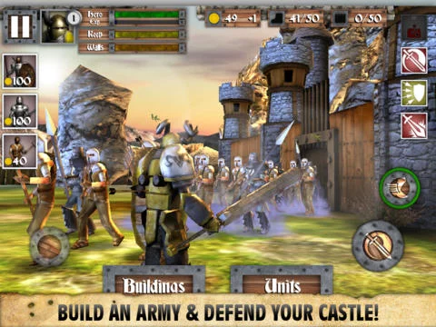 Изображение игры: Heroes and Castles