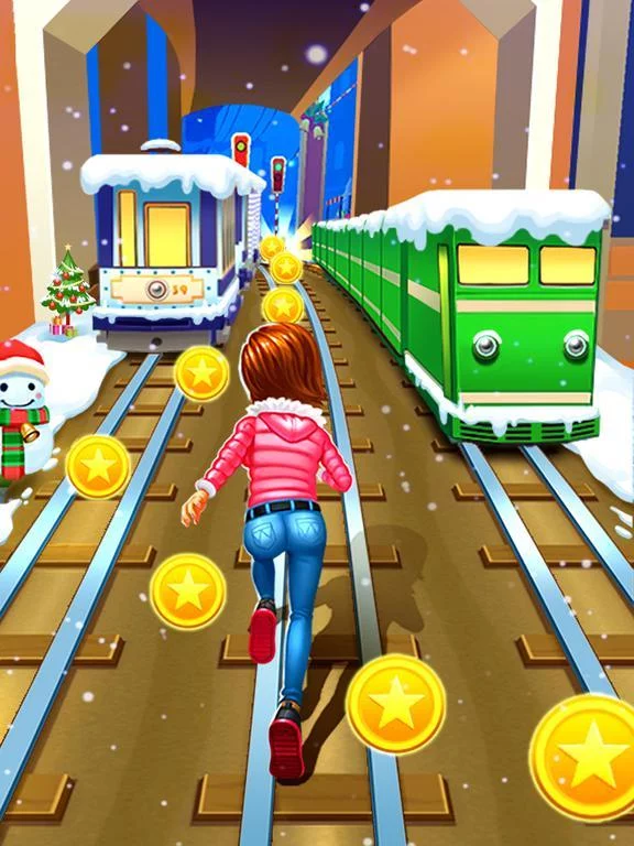 Изображение игры: Subway Princess Runner