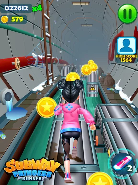 Изображение игры: Subway Princess Runner