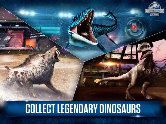 Изображение игры: Jurassic World: The Game