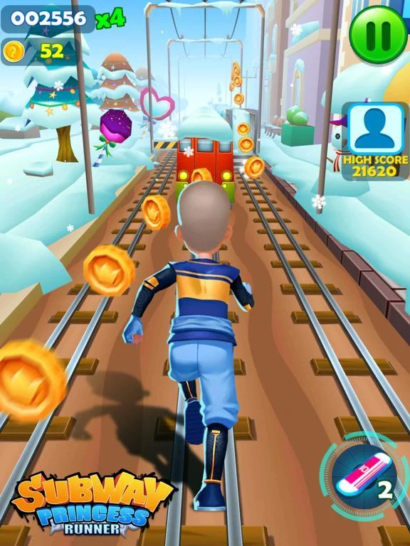 Изображение игры: Subway Princess Runner