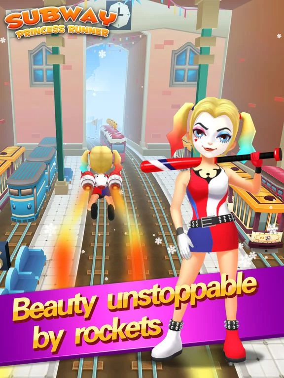 Изображение игры: Subway Princess Runner