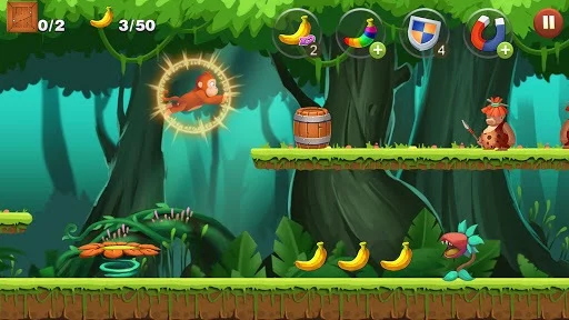 Изображение игры: Jungle Monkey Run
