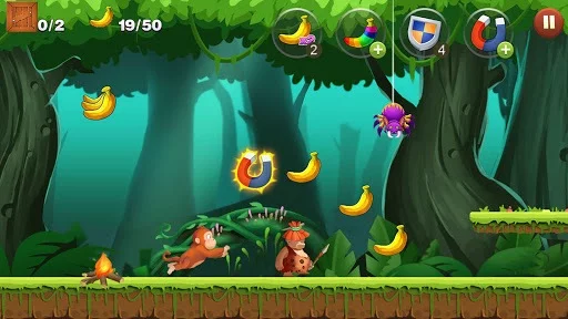 Изображение игры: Jungle Monkey Run