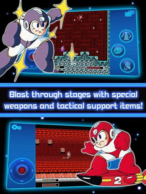 Изображение игры: MEGA MAN 2 MOBILE