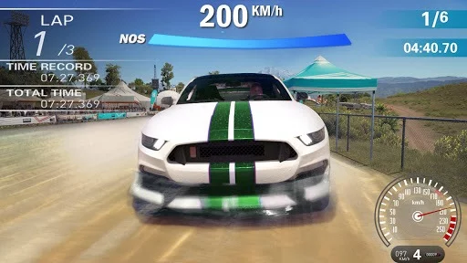 Изображение игры: Crazy Racing Car 3D