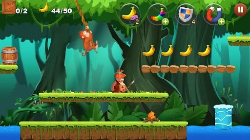 Изображение игры: Jungle Monkey Run