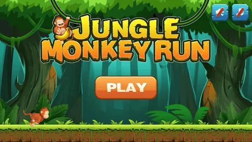 Изображение игры: Jungle Monkey Run