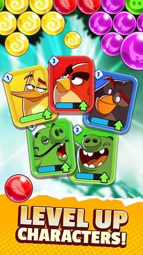 Изображение игры: Angry Birds POP 2: Bubble Shooter