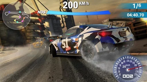 Изображение игры: Crazy Racing Car 3D