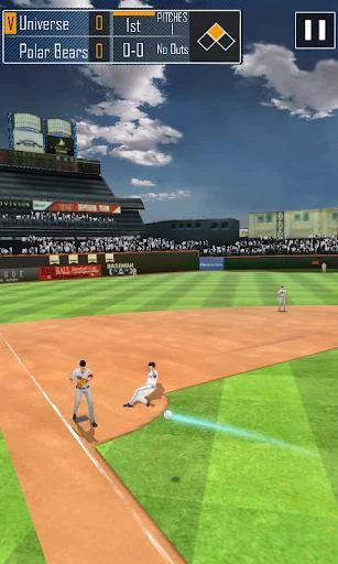 Изображение игры: Real Baseball 3D