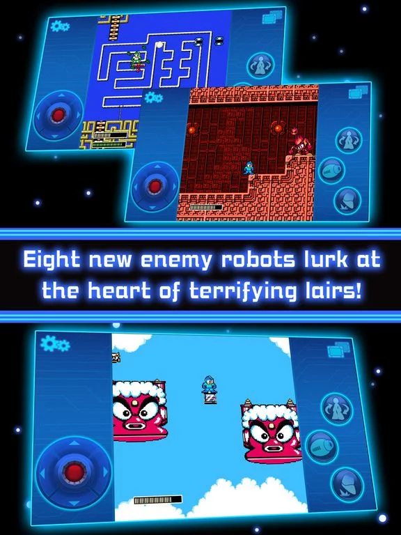 Изображение игры: MEGA MAN 2 MOBILE