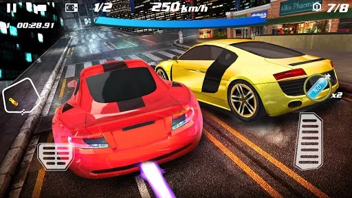 Изображение игры: Crazy Racing Car 3D