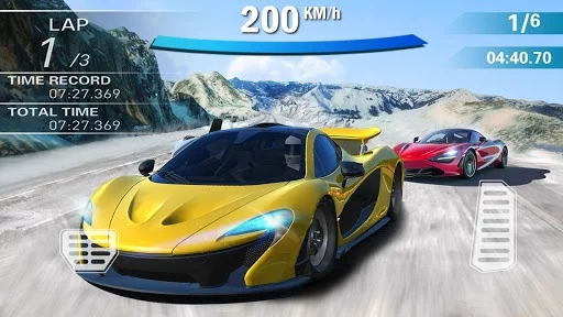 Изображение игры: Crazy Racing Car 3D