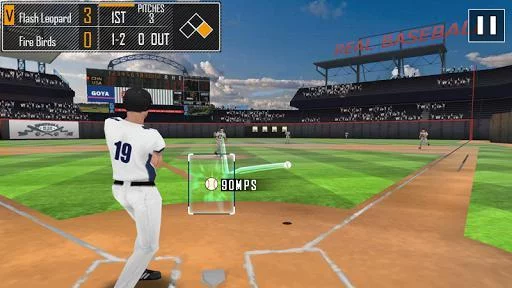 Изображение игры: Real Baseball 3D
