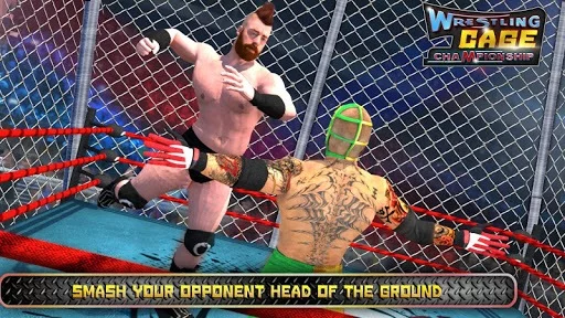Изображение игры: Wrestling Cage Championship: WRESTLING GAMES