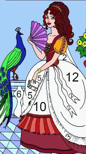 Изображение игры: Color by number - color by number for adults